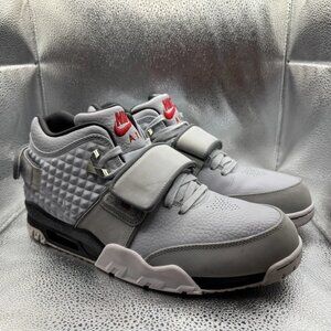 Size 12 Nike Air  V. CRUZ Wolf Gray Silver Black Mens Trainer Shoes 777535-001